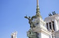 Statue of a winged woman Royalty Free Stock Photo