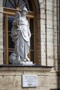 Statue Wisdom (Justice), Palace and park complex Gatchina, St. Petersburg, Russia, XVIII century