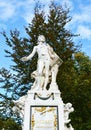 Statue of Wolfgang Amadeus Mozart Vienna - Austria Royalty Free Stock Photo