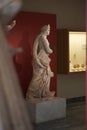 Statue of a woman found in the ancient archaeological site of Messene
