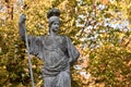 Statue of a woman in garden of schloss Charlottenburg palace in Berlin Germany