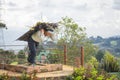 Monument to the silleteros of Antioquia, Colombia