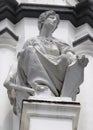 Statue Of "Loyalty" At Birch Memorial Clock Tower