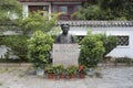 The Statue in Xu Beihong`s former residence, Yangshuo, China