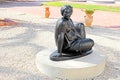 Statue in the yard of Ralli museum for classical art, Caesarea, Israe