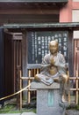 Statue of young Bodhisattva at Senso-ji Buddhist Temple.