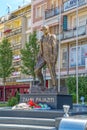 Statue of Zahir Pajaziti in Pristina