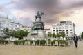 Statue of Zar Osvoboditel in Sofia, Bulgaria