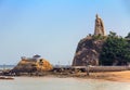 Statue of Zheng Chenggong Koxinga in Gulangyu island in China Royalty Free Stock Photo