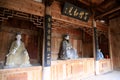 The statue of Zhuxi in Wuyi mountain