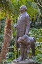 Statue Of The Zookeeper At Artis Amsterdam The Netherlands 2018