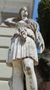 Statues from the Achilleion palace for the Empress Elisabeth of Austria (Sisi) in Corfu island, Ionian sea