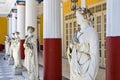 Statues in Achillion Palace in Corfu island, Greece Royalty Free Stock Photo