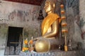 statues of buddha in a buddhist temple (wat pa huak) in luang prabang (laos)