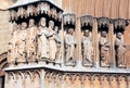 Statues of Cathedral Tarragona, Catalonia, Spain