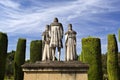 Statues of the Catholic Monarchs and Christopher Columbus