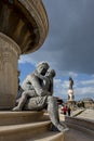 Statues in the centre of Skopje, North Macedonia