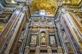 Statues Chapel Basilica Santa Maria Maggiore Rome Italy