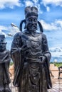 Statues of Chinese Shaolin monks