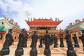 Statues of Chinese Shaolin monks