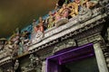 statues of divinities in an hindu temple (sri veeramakaliamman) - singapore Royalty Free Stock Photo