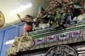 statues of divinities in an hindu temple (Sri Veeramakaliamman) - singapore Royalty Free Stock Photo