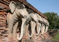 Statues of elephants Royalty Free Stock Photo