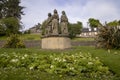 The statues of Faith, Hope and Charity in Inverness, Scotland