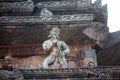 Figure playing flute with all the facial expressions at 800 year old Sun Temple, Konark, India