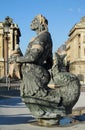 Statues of Fontaines de la Concorde. Paris. France Royalty Free Stock Photo