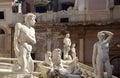 statues from the fontana della vergogna, palermo Royalty Free Stock Photo