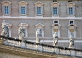 Statues of Founder Saints atop the Vatican