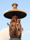 Statues on a Fountain