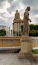 Statues, fountains and landmarks PlaÃÂ§a Catalunya