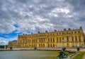 Statues and fountains at Versailles Palace in France Royalty Free Stock Photo