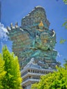 The Statues in Garuda Wisnu Kencana Cultural Park, Bali Indonesia Royalty Free Stock Photo