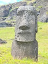 Statues of gods of Easter Island Royalty Free Stock Photo