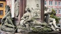 Statues in Heidelberg Royalty Free Stock Photo