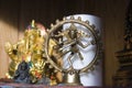 Statues of Hindu gods Royalty Free Stock Photo