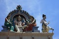 Statues in Hindu Temple Royalty Free Stock Photo