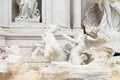 Statues on Fontana di Trevi