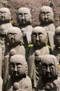 Statues of japanese monk Jizo