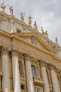 Facade of St. Peter`s Basilica