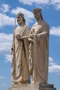 Statues of King Stephen and Queen Gisela, Veszprem, Hungary