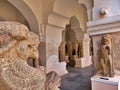 Statues of Lions, Thanjavur art gallery, Tamil Nadu, southern India