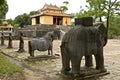 Statues at Minh Mang Tombs