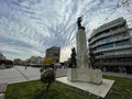 Statues and monuments of the Heroes of the Greek Revolutionary war in 1821 in Kalamata, Messenia, Greece