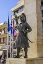 Statues and monuments of the Heroes of the Greek Revolutionary war in 1821 in Kalamata, Messenia, Greece