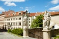 Statues near Saint Peter & Paul Cathedral - Brno - Czech Republic