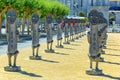 Statues near San Francisco Civic Center